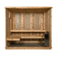 Almost Heaven Bridgeport 6-Person Customizable Indoor Sauna - Select Saunas