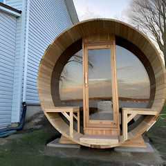 Dundalk Leisurecraft Tranquility MP Barrel Sauna - Select Saunas