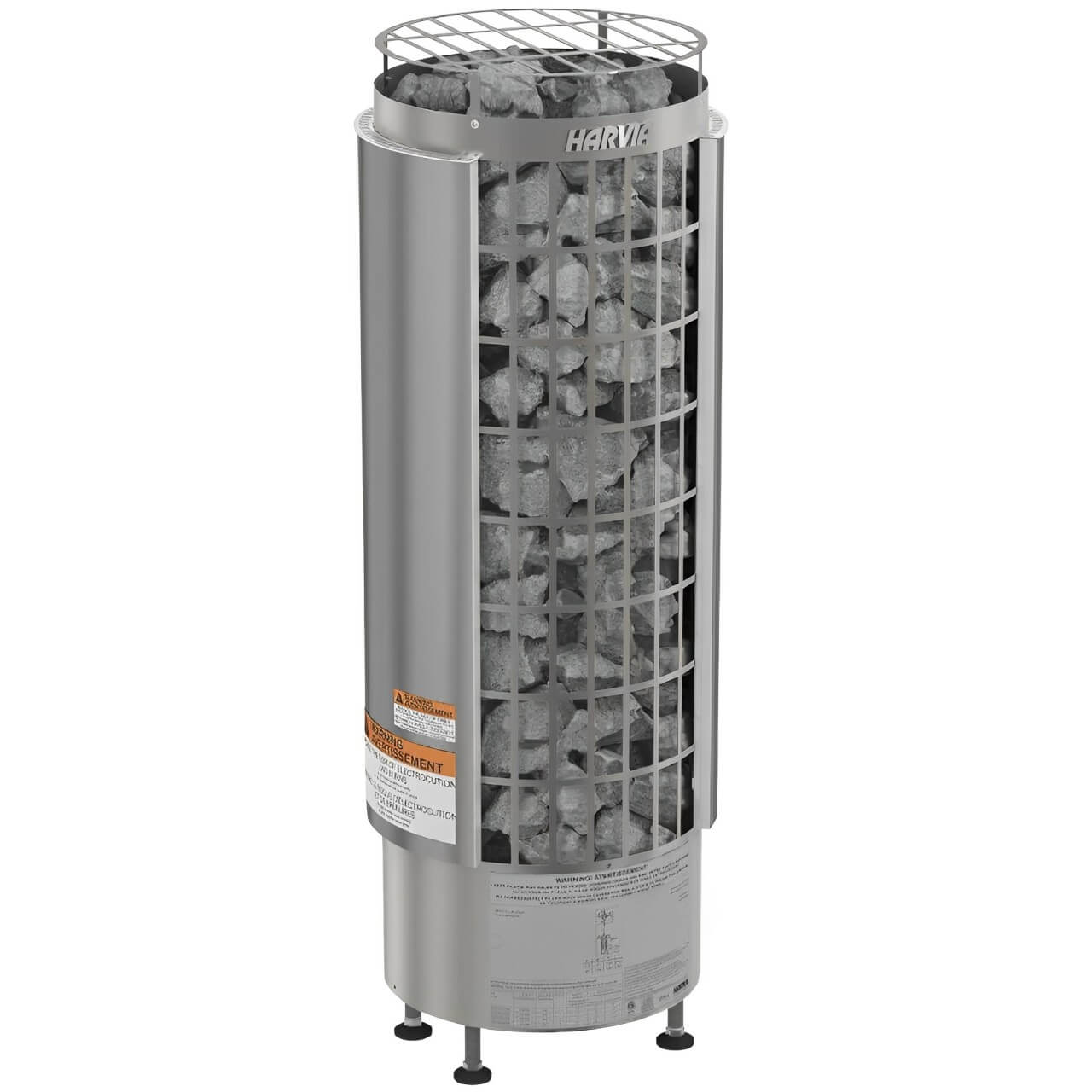 Harvia Cilindro PC80E 8 kW Electric Sauna Heater - Select Saunas