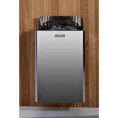 Golden Designs "Gargellen" 5 Person Hybrid PureTech™ Full Spectrum IR or Traditional Stove Outdoor Sauna - Canadian Hemlock - Select Saunas