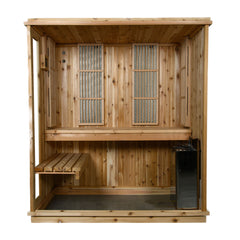 Almost Heaven Auburn 2-3 Person Indoor Hybrid Sauna Traditional + Infrared - Select Saunas