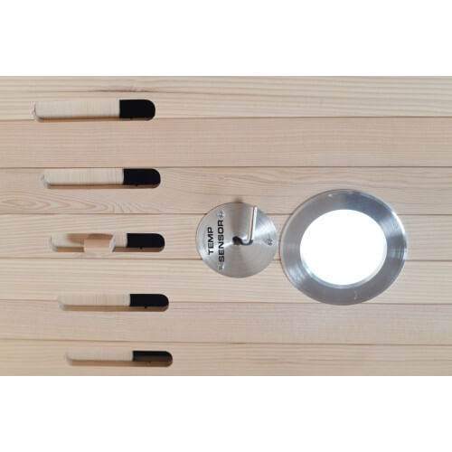 Sunray Cayenne 4-Person Outdoor Infrared Sauna w/ Ceramic Heaters - Select Saunas
