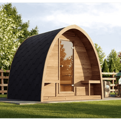 SaunaLife Model G3 Garden Series Outdoor Home Sauna Kit - Select Saunas