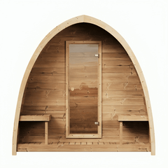 SaunaLife Model G3 Garden Series Outdoor Home Sauna Kit - Select Saunas
