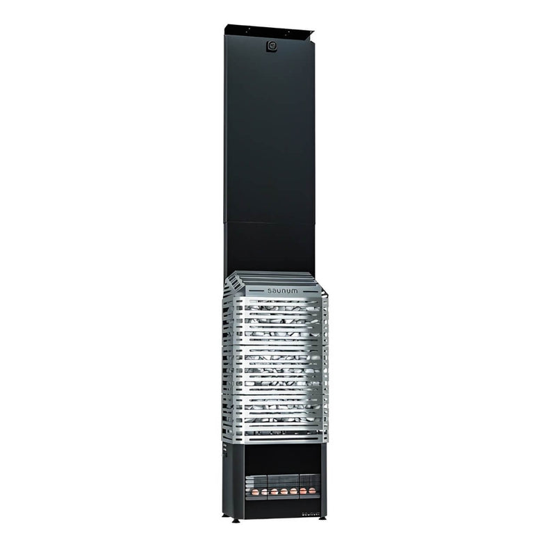 Saunum AIR 10 Sauna Heater, 9.6 kW w/ Climate Equalizer - Stainless - Select Saunas