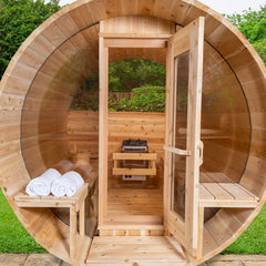 Dundalk Leisurecraft Tranquility MP Barrel Sauna - Select Saunas
