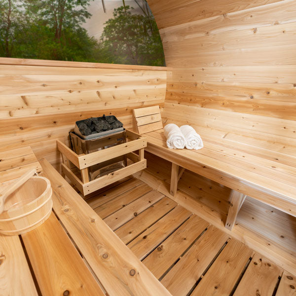 Dundalk Leisurecraft Tranquility MP Barrel Sauna - Select Saunas