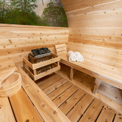 Dundalk Leisurecraft Tranquility MP Barrel Sauna - Select Saunas