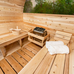 Dundalk Leisurecraft Tranquility MP Barrel Sauna - Select Saunas