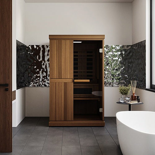 Finnmark FD-4 Trinity Infrared and Steam 2-Person Sauna Combo - Select Saunas