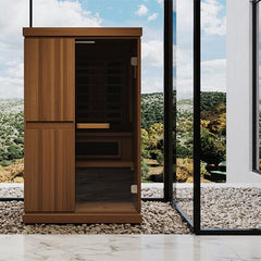 Finnmark FD-4 Trinity Infrared and Steam 2-Person Sauna Combo - Select Saunas