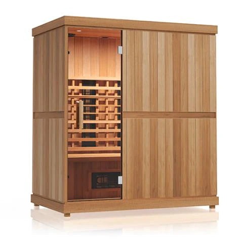 Finnmark FD-5 Trinity XL Infrared and Steam 4-Person Sauna Combo - Select Saunas