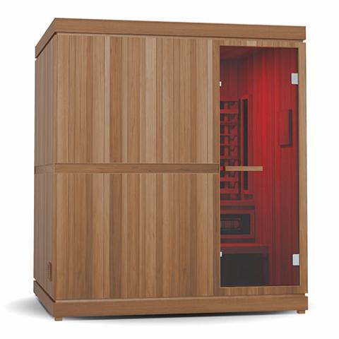 Finnmark FD-5 Trinity XL Infrared and Steam 4-Person Sauna Combo - Select Saunas