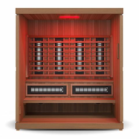 Finnmark FD-5 Trinity XL Infrared and Steam 4-Person Sauna Combo - Select Saunas