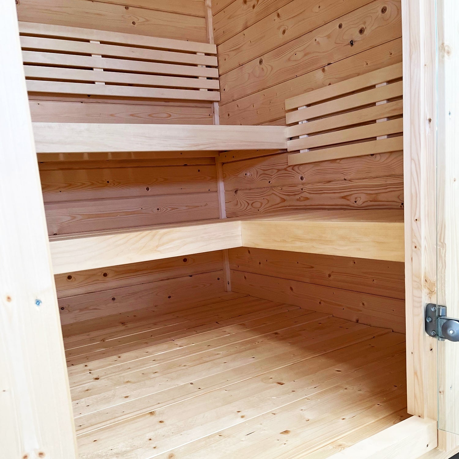 SaunaLife Garden Series G2 Outdoor Sauna, 4-Person - Select Saunas