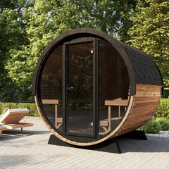 SaunaLife Model ERGO Series EE8G Sauna Barrel, 6-Person - Select Saunas