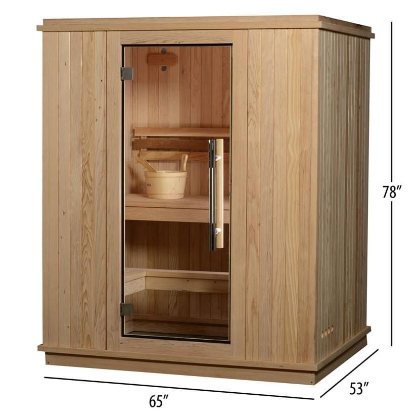 Almost Heaven Madison 2-3 Person Indoor Sauna - Select Saunas