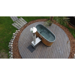 Almost Heaven Sindri 2-Person Wood-Fired Hot Tub - Select Saunas