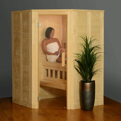 Almost Heaven Sutton 2-Person Indoor Traditional Sauna - Select Saunas