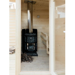 Almost Heaven Timberline 6-Person Outdoor Cabin Sauna - Select Saunas