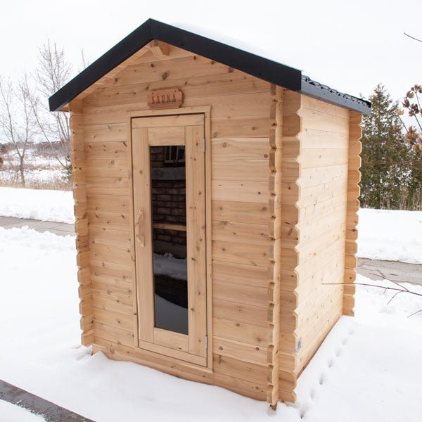 Canadian Timber Granby Sauna - Dundalk Leisurecraft Canadian Timber Collection, 2-3 Person Capacity - Select Saunas
