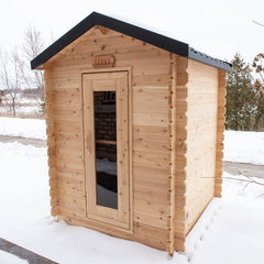 Canadian Timber Granby Sauna - Dundalk Leisurecraft Canadian Timber Collection, 2-3 Person Capacity - Select Saunas