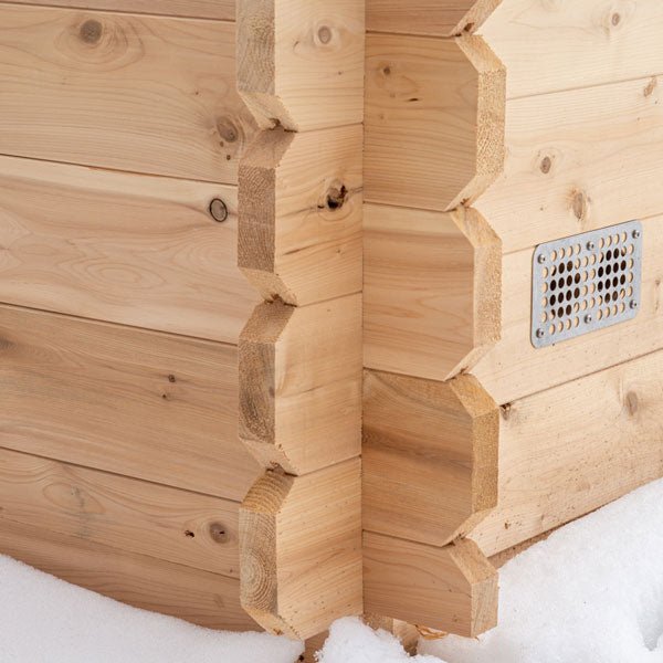 Canadian Timber Granby Sauna - Dundalk Leisurecraft Canadian Timber Collection, 2-3 Person Capacity - Select Saunas
