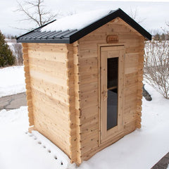 Canadian Timber Granby Sauna - Dundalk Leisurecraft Canadian Timber Collection, 2-3 Person Capacity - Select Saunas