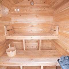 Canadian Timber Granby Sauna - Dundalk Leisurecraft Canadian Timber Collection, 2-3 Person Capacity - Select Saunas
