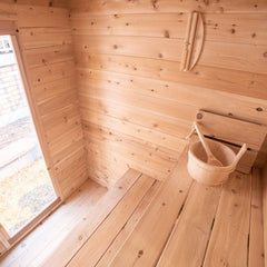 Canadian Timber Granby Sauna - Dundalk Leisurecraft Canadian Timber Collection, 2-3 Person Capacity - Select Saunas