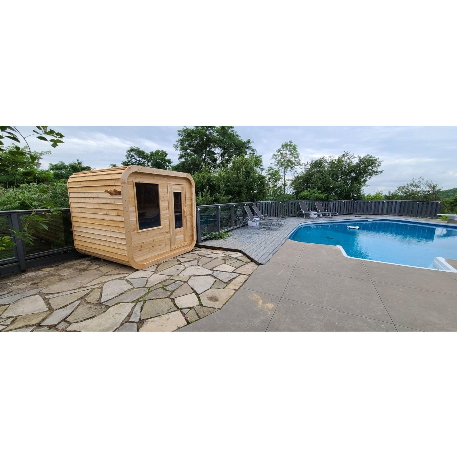 Canadian Timber Luna 2-4 Person Sauna - CTC22LU - Select Saunas