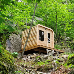 Canadian Timber Luna 2-4 Person Sauna - CTC22LU - Select Saunas