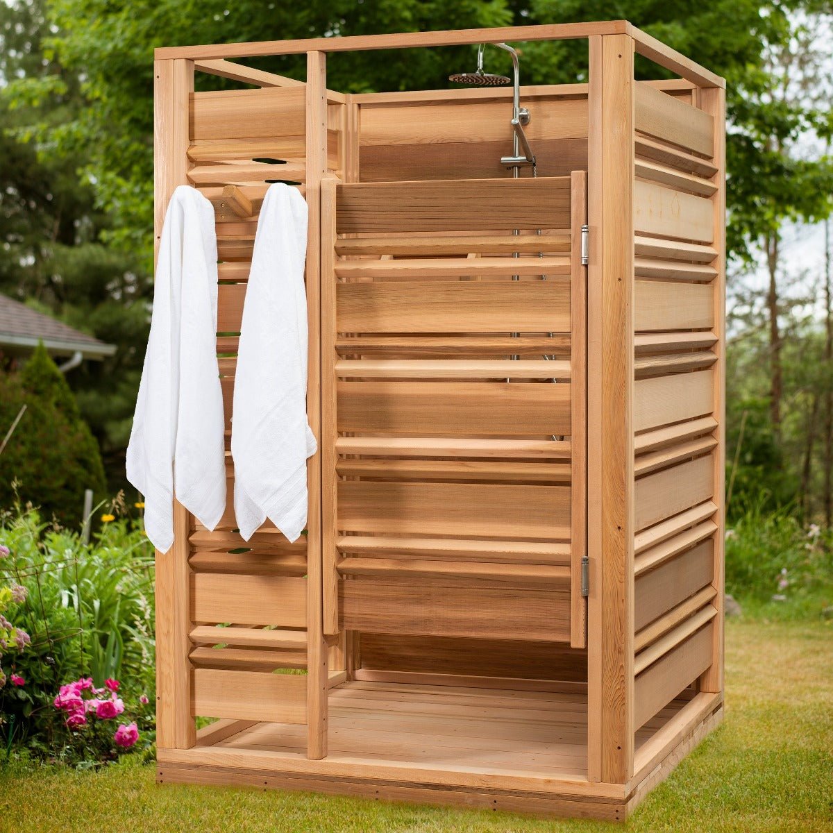 Dundalk Leisurecraft Cloudburst Outdoor Shower Copy - Select Saunas