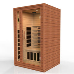 Dynamic Saunas "Cordoba" 2-Person Full Spectrum FAR Infrared Sauna - Select Saunas