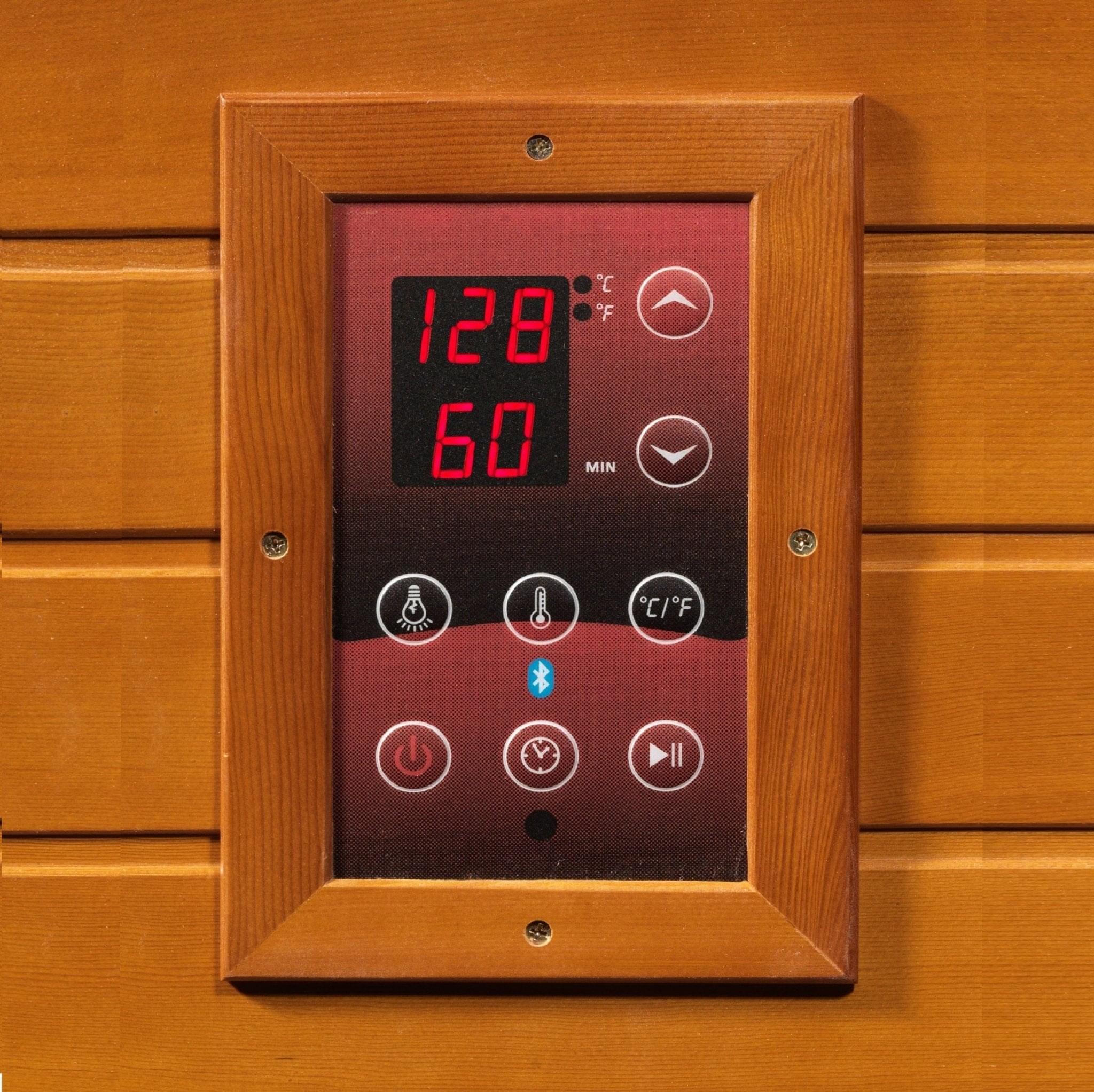 Dynamic Saunas "Lugano" 3-Person Low EMF FAR Infrared Sauna - Select Saunas
