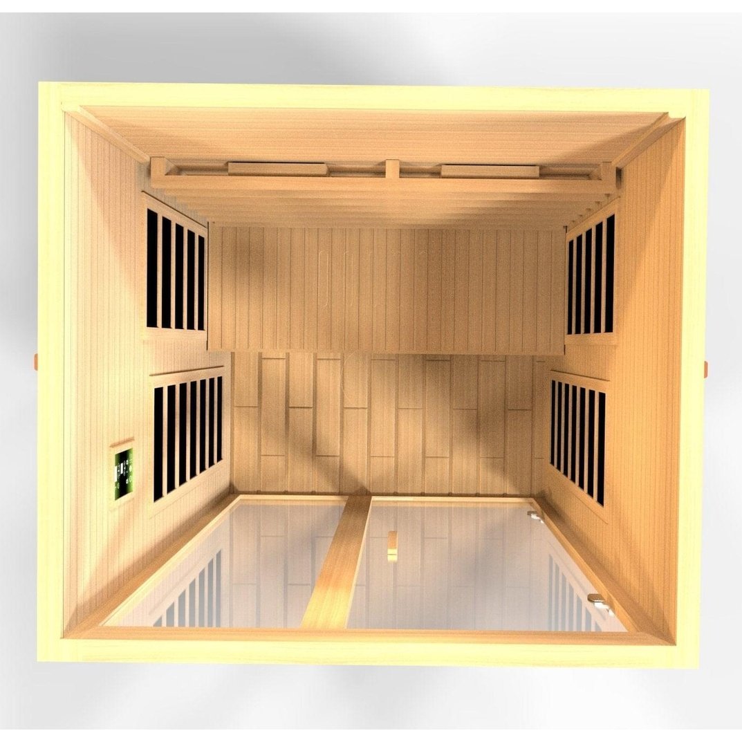 Dynamic Saunas "Santiago" 2-Person Full Spectrum FAR Infrared Sauna - Select Saunas