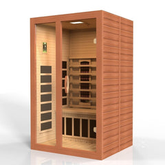 Dynamic Saunas "Santiago" 2-Person Full Spectrum FAR Infrared Sauna - Select Saunas