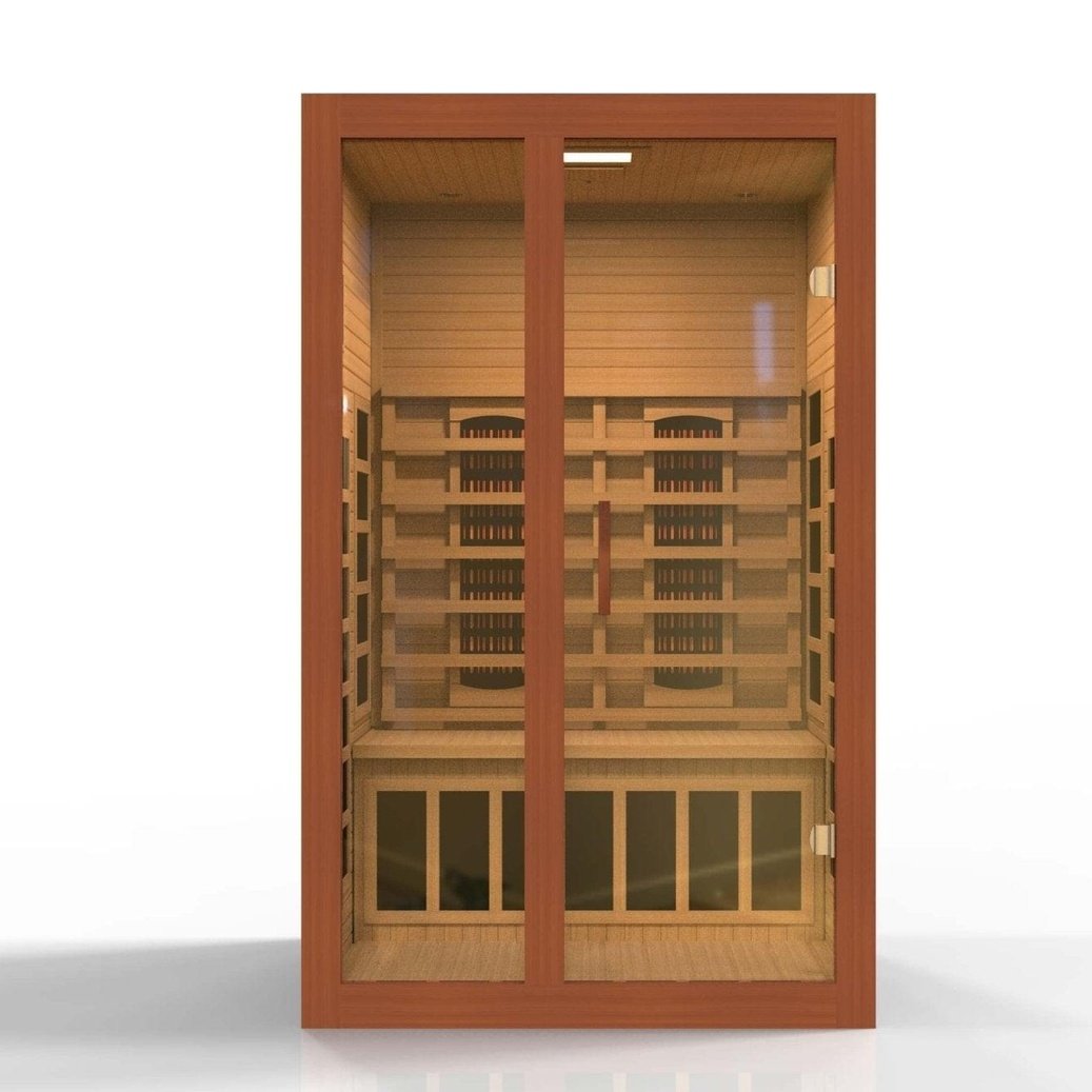 Dynamic Saunas "Santiago" 2-Person Full Spectrum FAR Infrared Sauna - Select Saunas