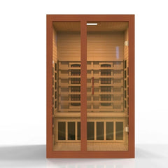 Dynamic Saunas "Santiago" 2-Person Full Spectrum FAR Infrared Sauna - Select Saunas