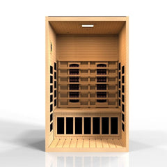Dynamic Saunas "Santiago" 2-Person Full Spectrum FAR Infrared Sauna - Select Saunas