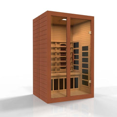 Dynamic Saunas "Santiago" 2-Person Full Spectrum FAR Infrared Sauna - Select Saunas