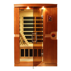 Dynamic Saunas "Venice" Elite 2-person Ultra Low EMF FAR Infrared Sauna - Select Saunas