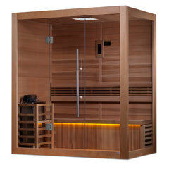 Golden Designs "Forssa" 3 Person Traditional Indoor Sauna GDI-7203-01 - Select Saunas