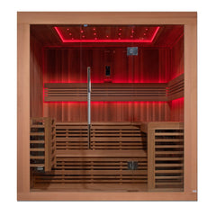 Golden Designs "Oslo" Edition 6 Person Traditional Indoor Steam Sauna GDI-7689-01 - Select Saunas