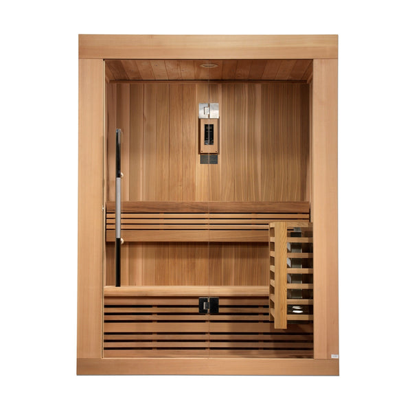 Golden Designs "Sundsvall" Edition 2 Person Traditional Indoor Sauna