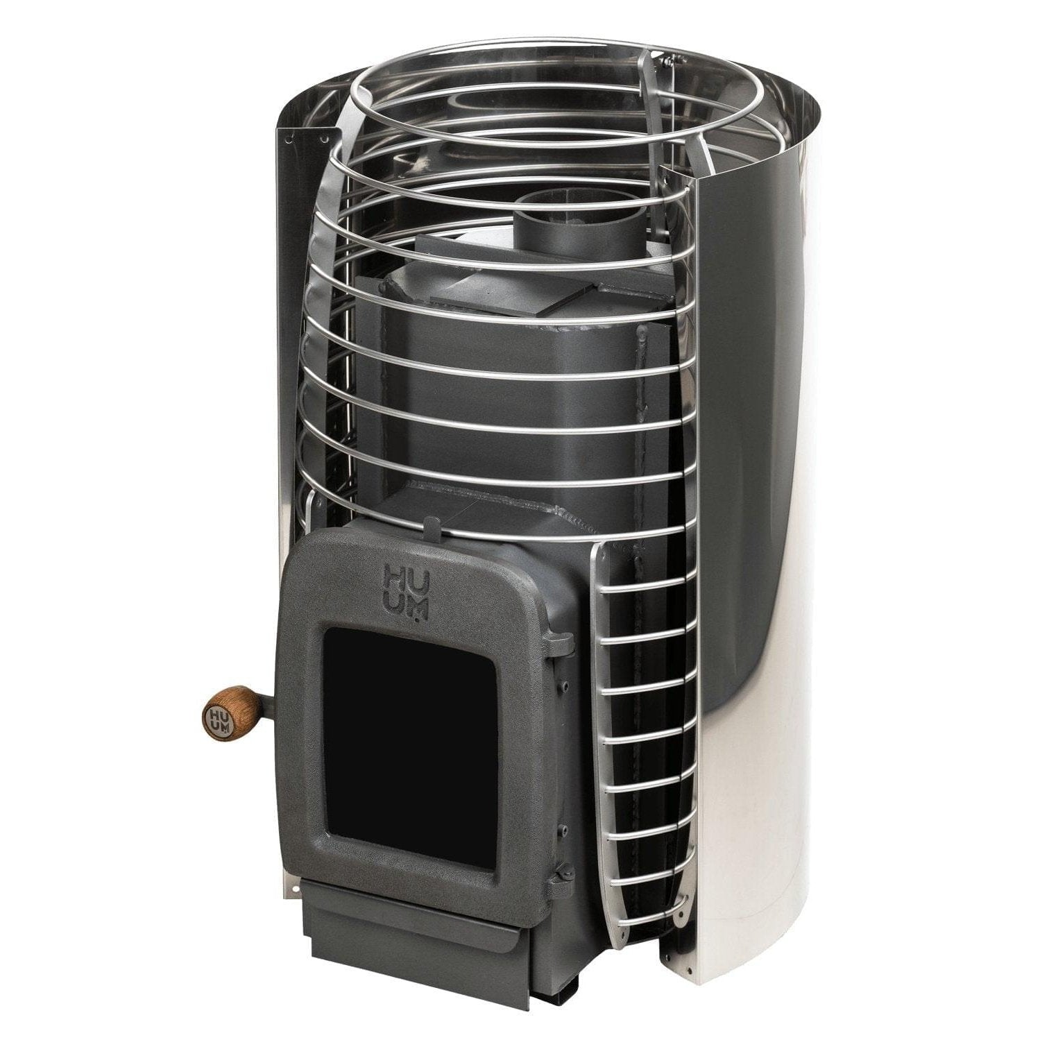 HUUM Hive Heat 12 kW LS Wood-Burning Sauna Stove w/ Firebox Extension - Select Saunas