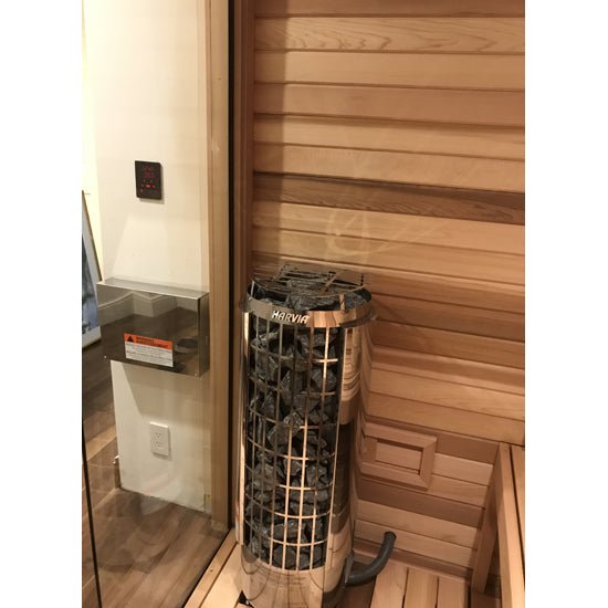 Harvia Cilindro PC80E 8 kW Electric Sauna Heater - Select Saunas