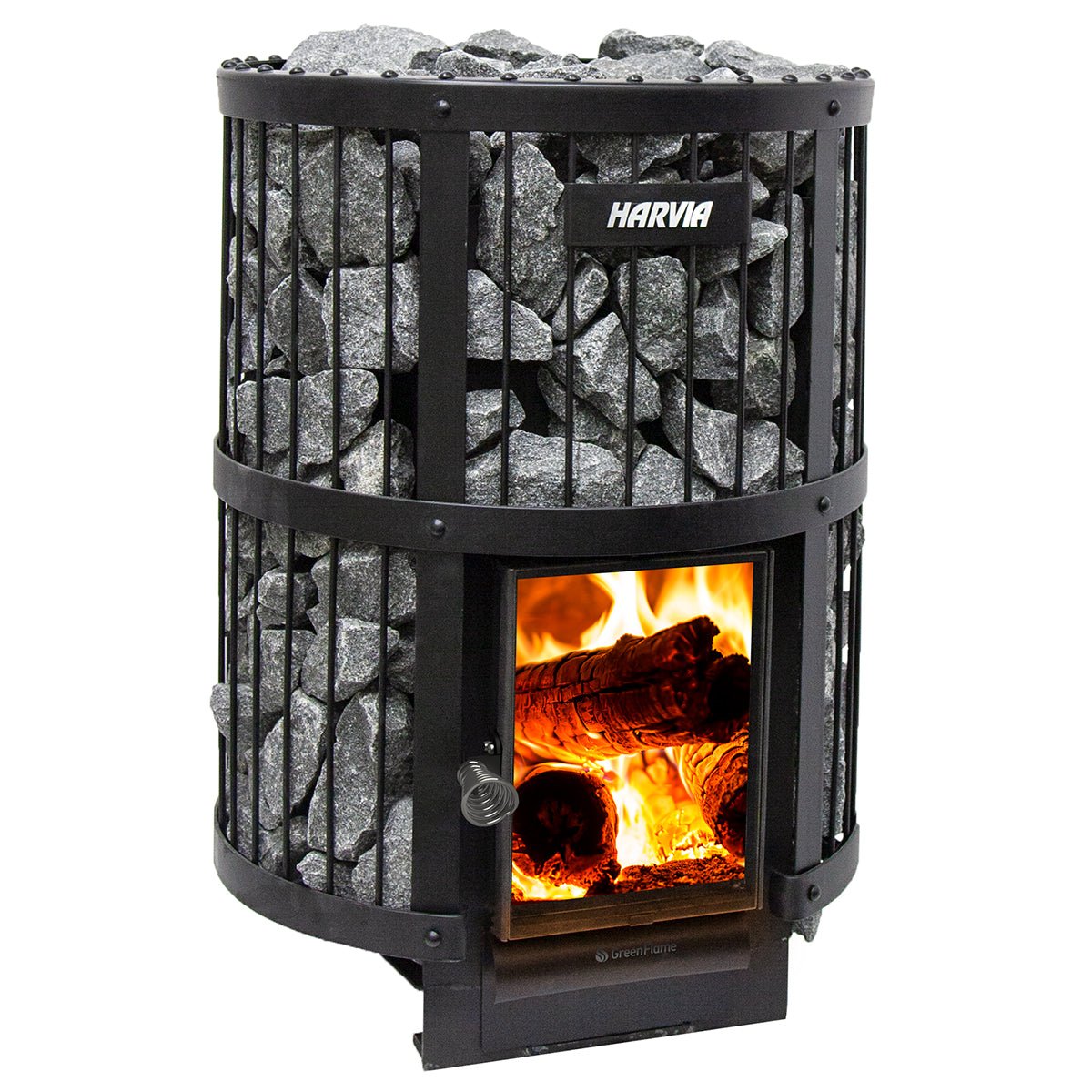 Harvia Legend 240 Greenflame Wood-Burning Sauna Stove - Select Saunas
