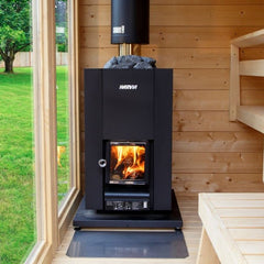 Harvia Linear 18 Compact Wood-Burning Sauna Stove - Select Saunas