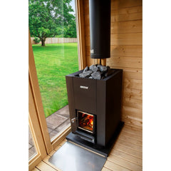 Harvia Linear 18 Compact Wood-Burning Sauna Stove - Select Saunas